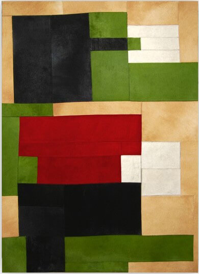 Tapis en peau de vache Loutraki