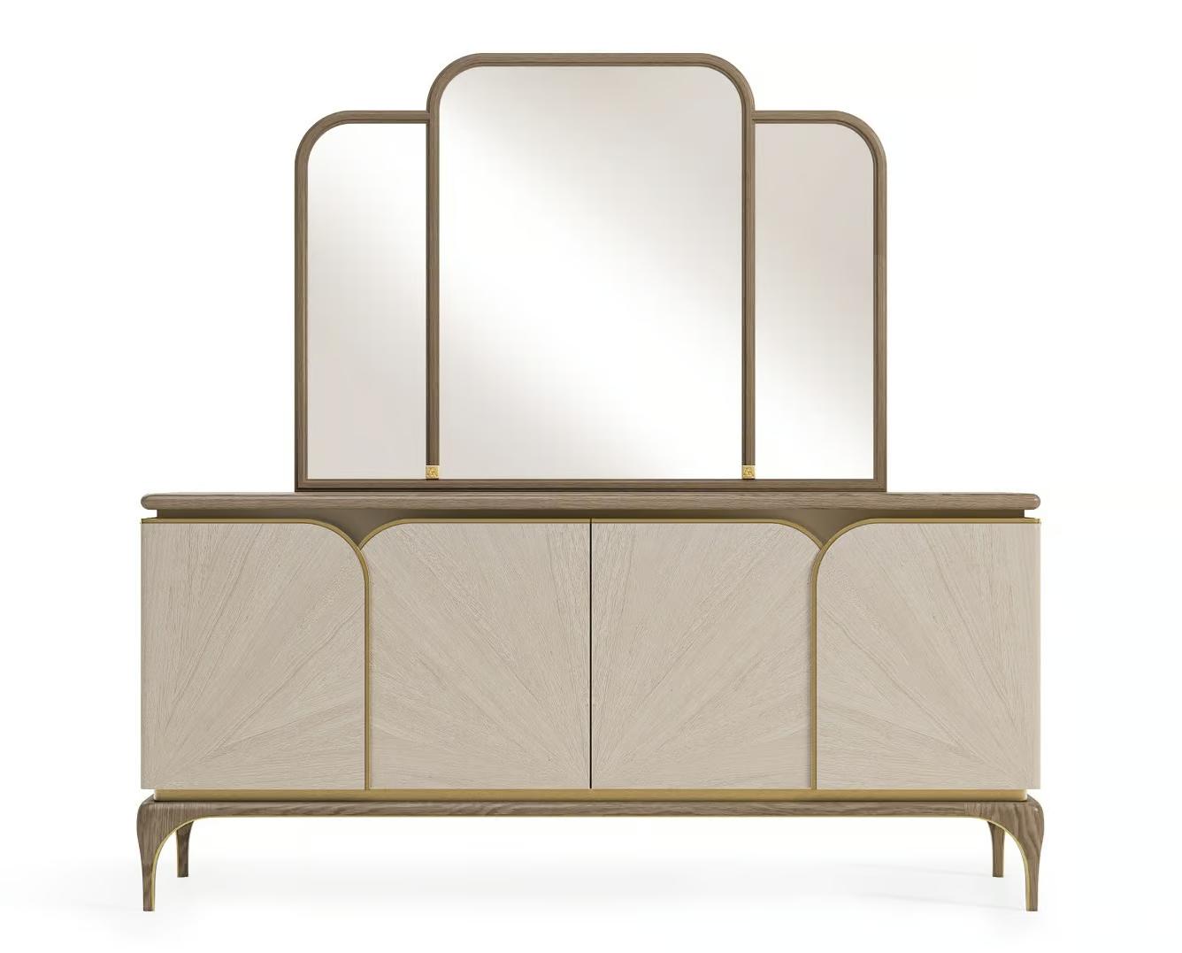 Delux Italiaans dressoir | Configuratie: Met spiegel Delux Italiaans dressoir | Configuratie: Met spiegel