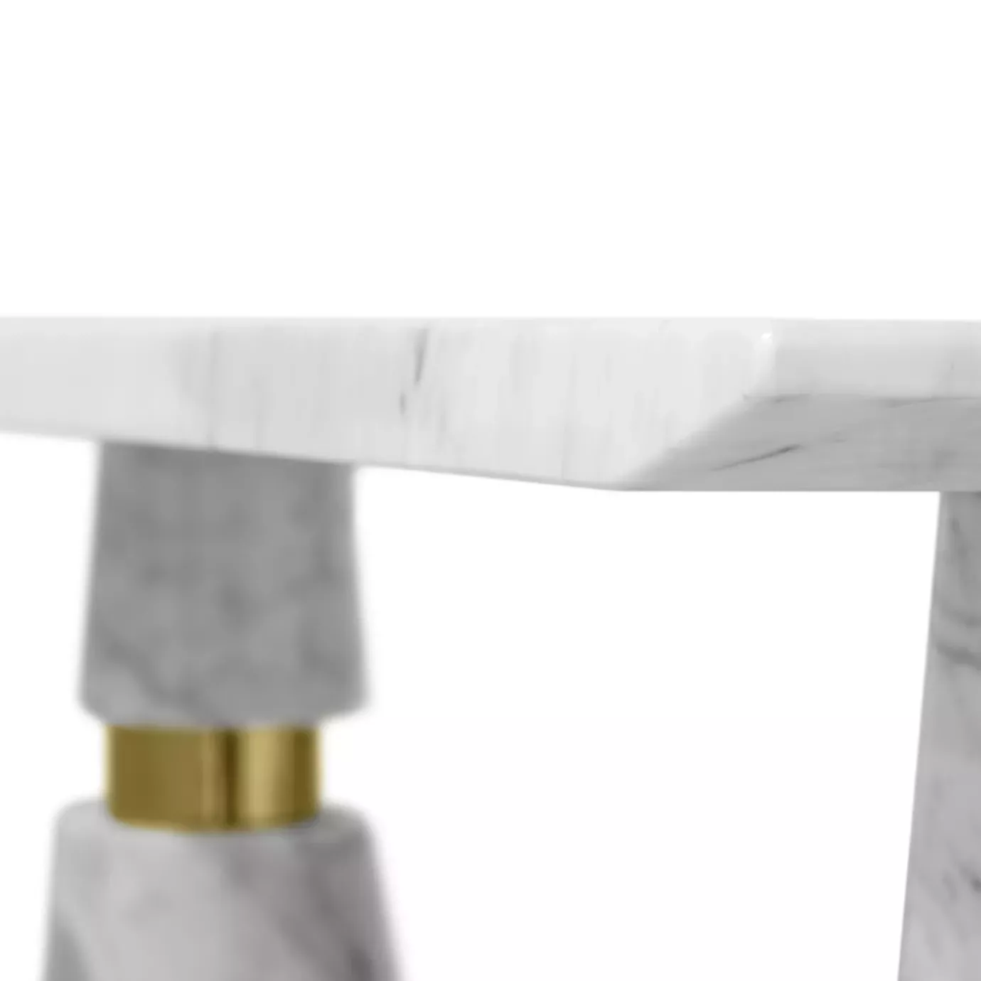 Console Avalanche en marbre Carrara