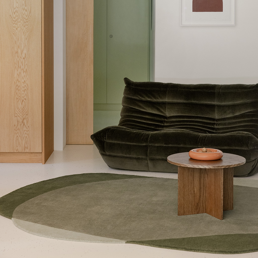 Tapis Element Moore mousse | Taille: 233 × 255 cm