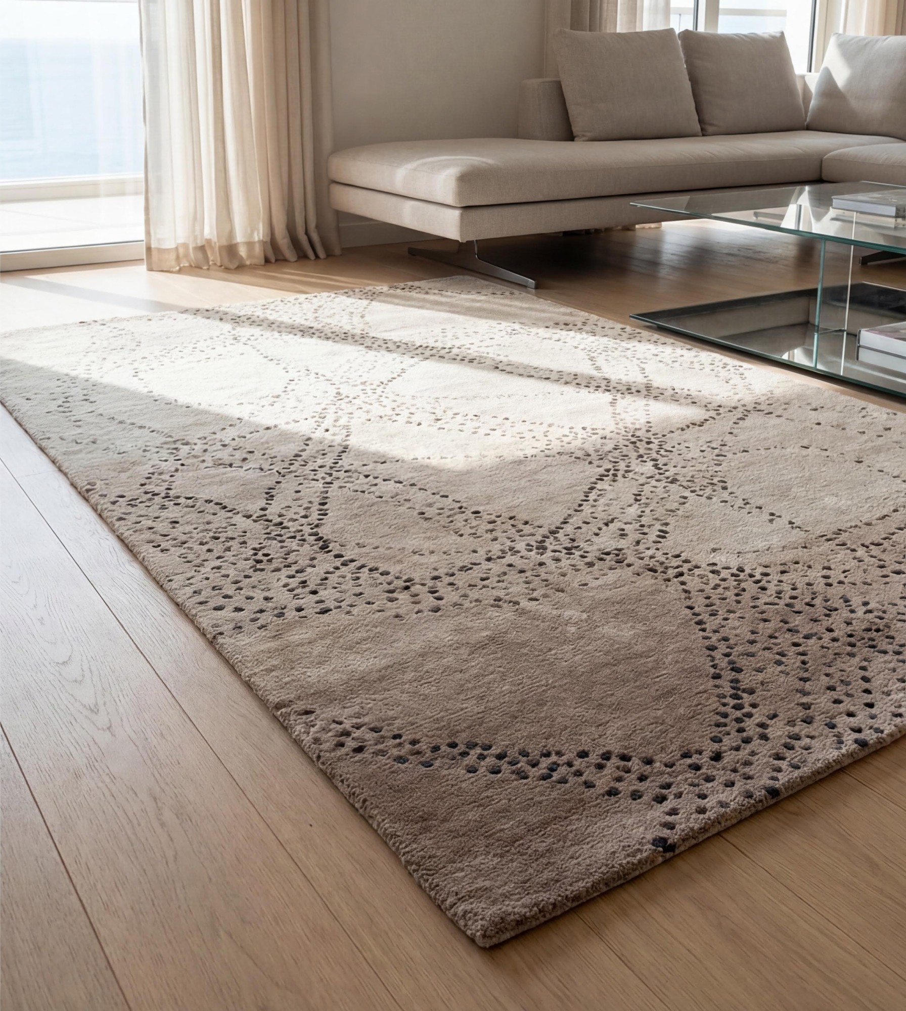 Tapis Pale Network | Taille: 170 × 240 cm