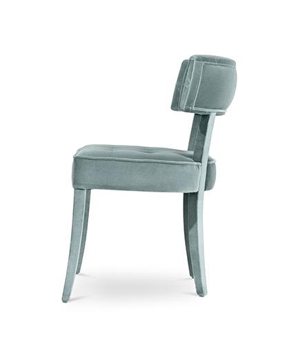 Chaise de salle à manger Prestige bleu ciel