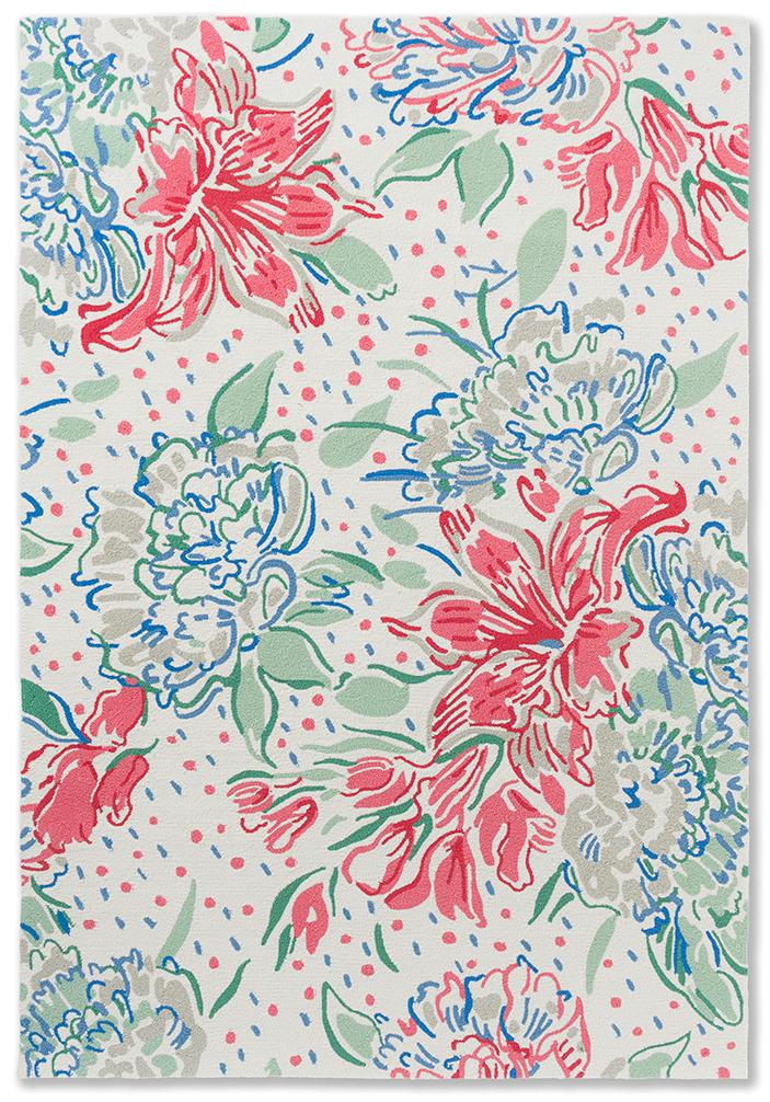 Tapis d’extérieur LA Lilith coquelicot | Taille: 200 × 280 cm