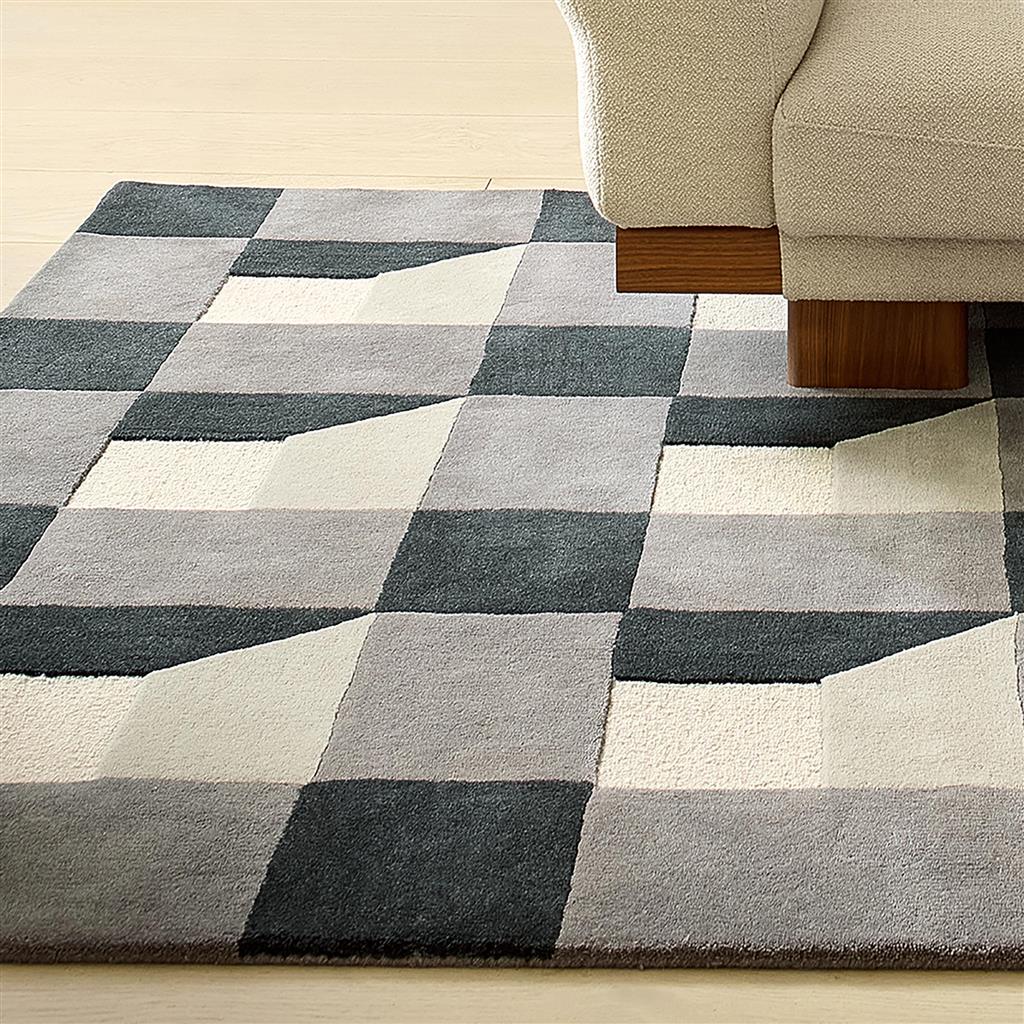 Tapis Blocks ardoise | Taille: 250 × 350 cm