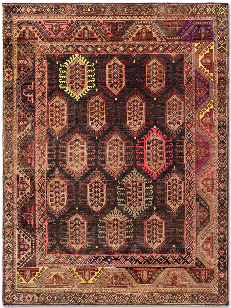 Original Natural Black luxe vloerkleed | Maat: 274 × 365 cm