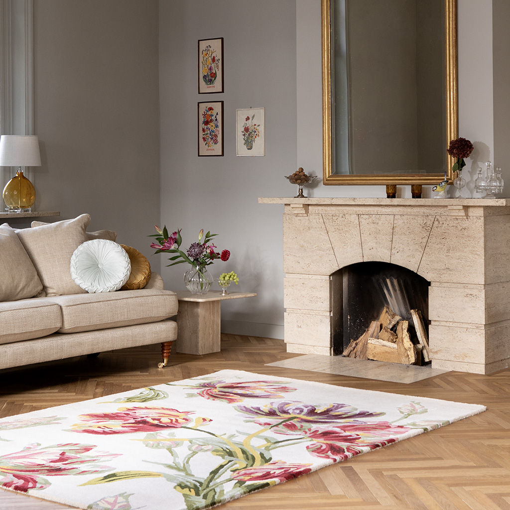 Gosford cranberry vloerkleed | Maat: 200 × 280 cm
