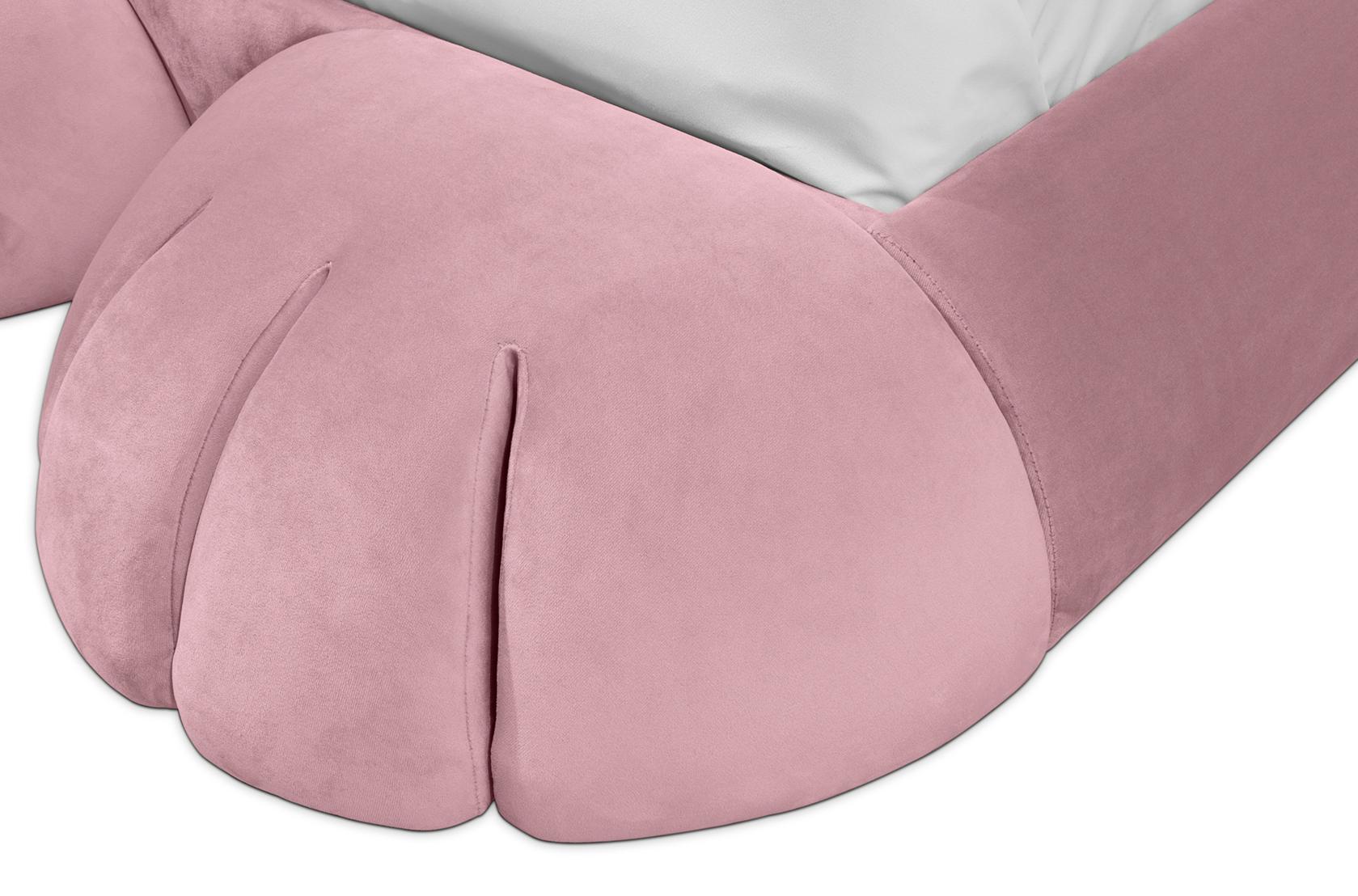 Knuffelig konijn hol bed