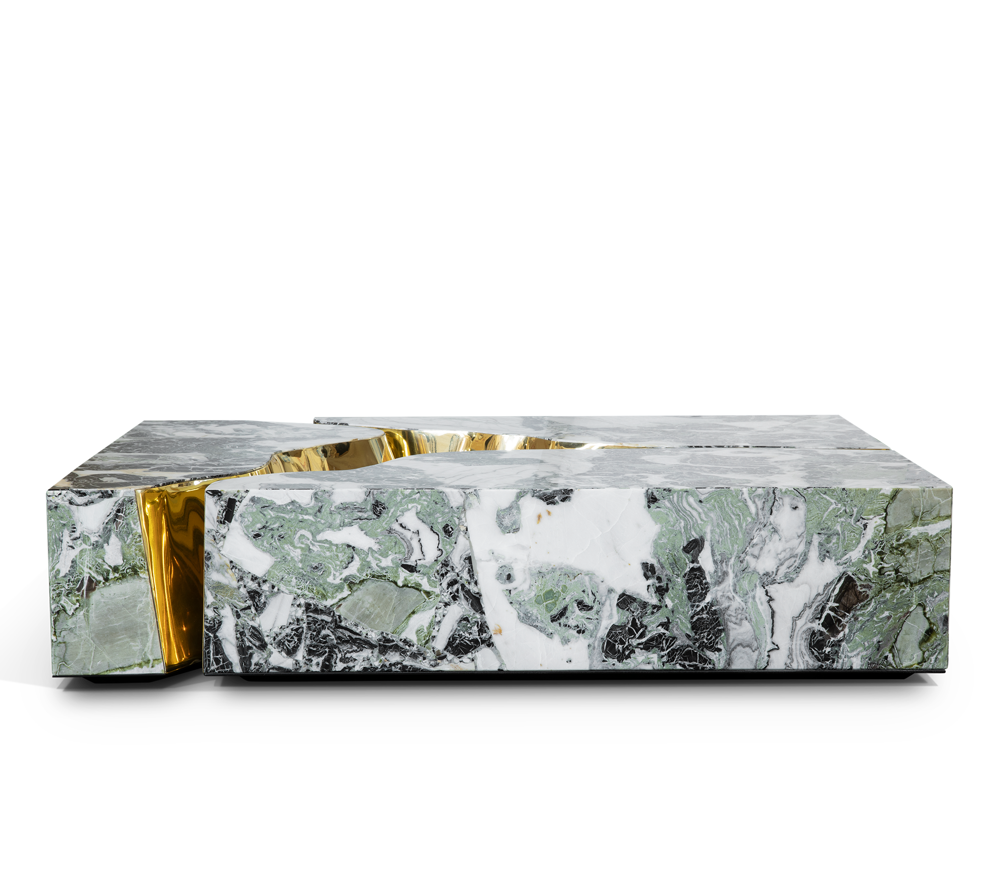 Table basse Fissure en marbre