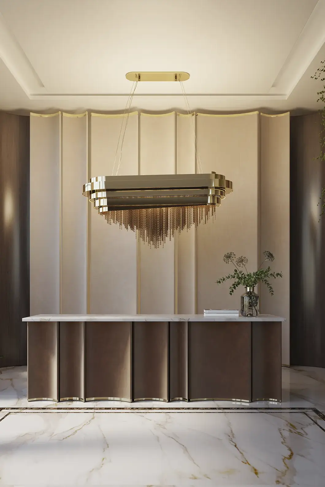 Art Deco snooker hanglamp - 7