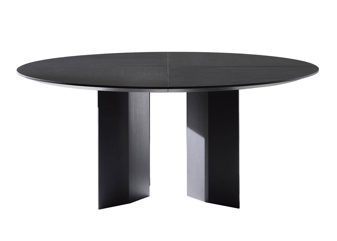 Praia zwarte eettafel