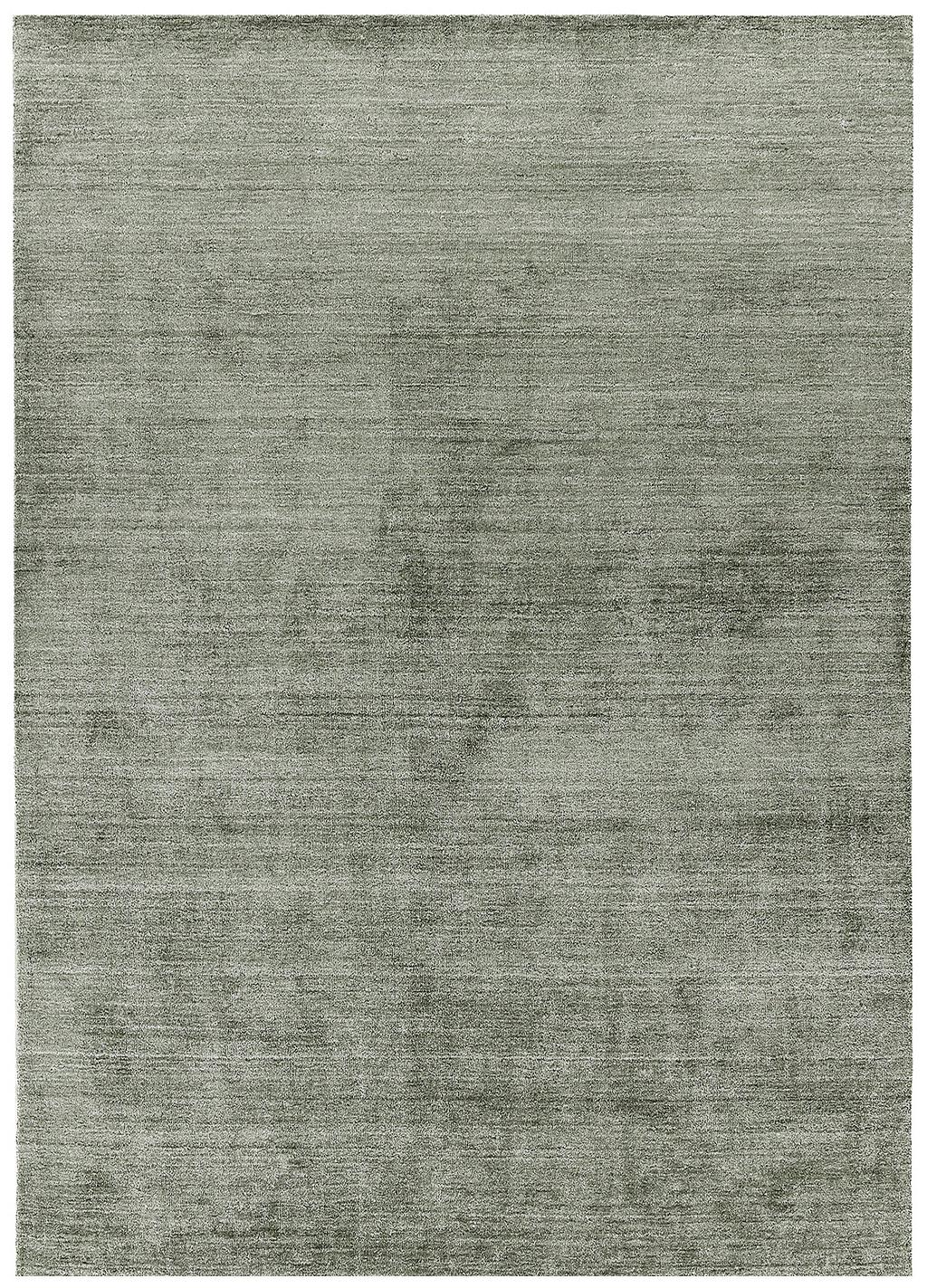 Puur groen bamboezijde tapijt | Maat: 250 × 300 cm