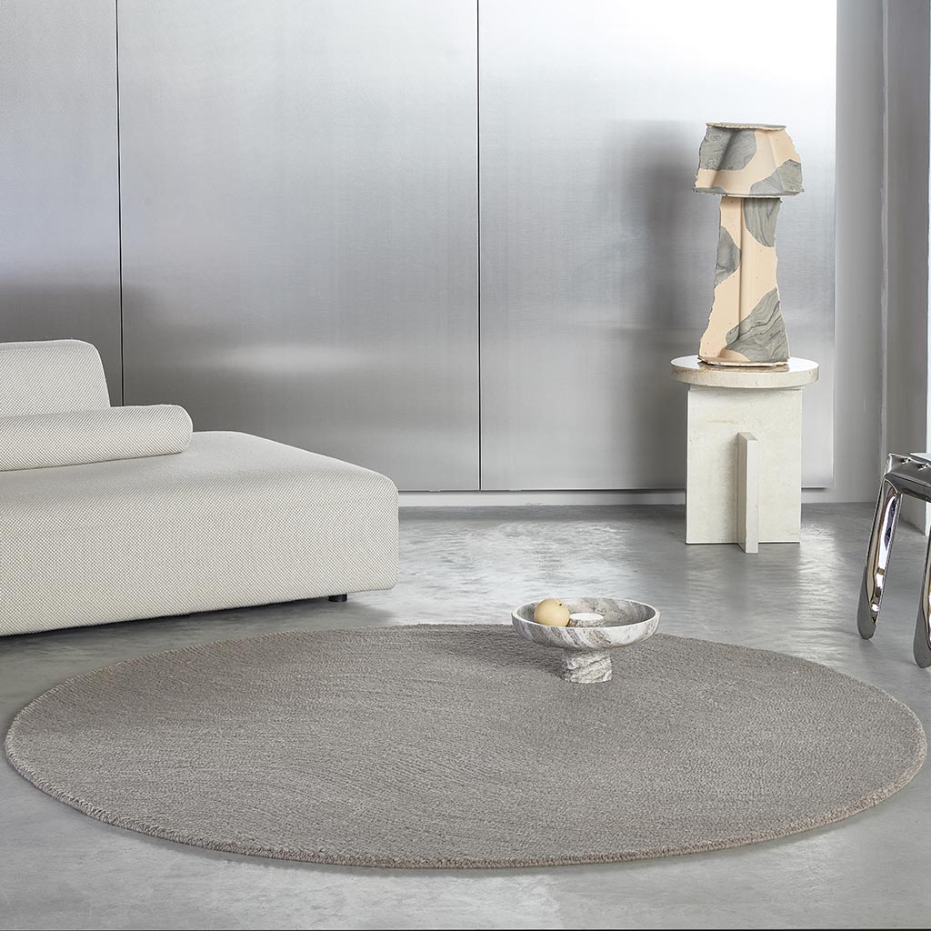 Chemin Decor Echo Pebble artisanal | Taille: Ø 150 cm