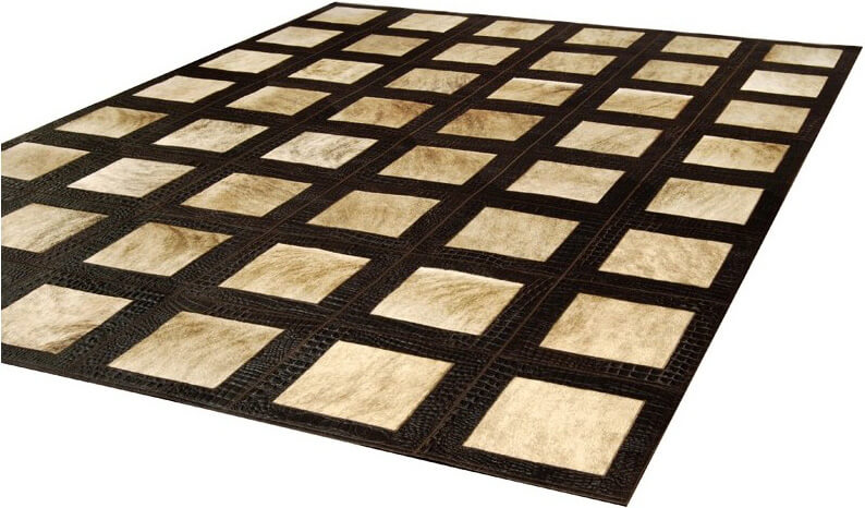 Tapis en peau de vache Hilarion | Taille: 180 × 240 cm Tapis en peau de vache Hilarion | Taille: 180 × 240 cm