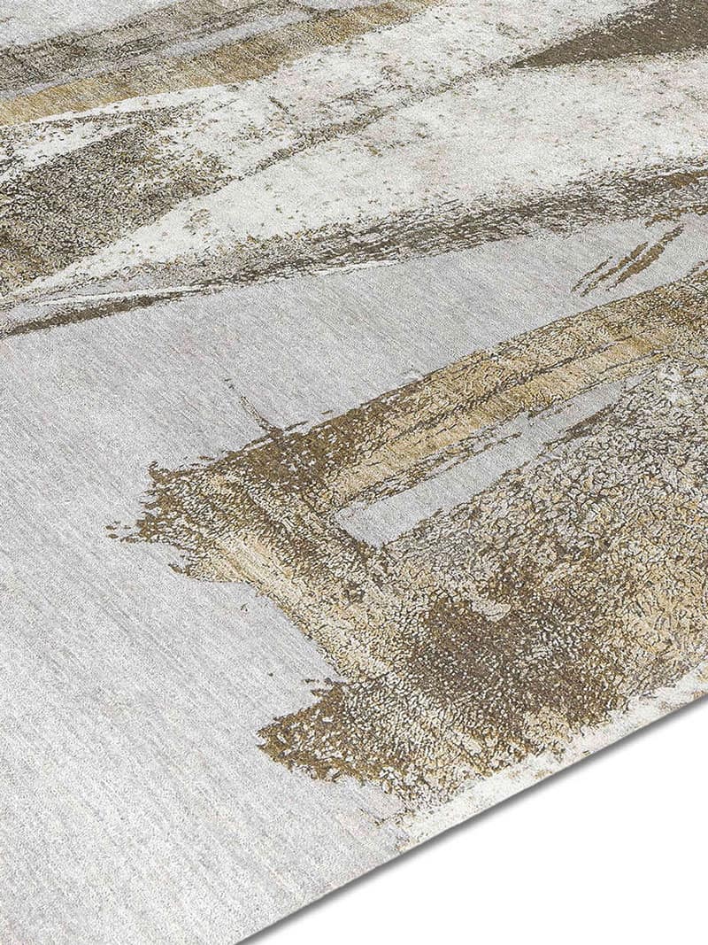 Tapis tissé main Gold