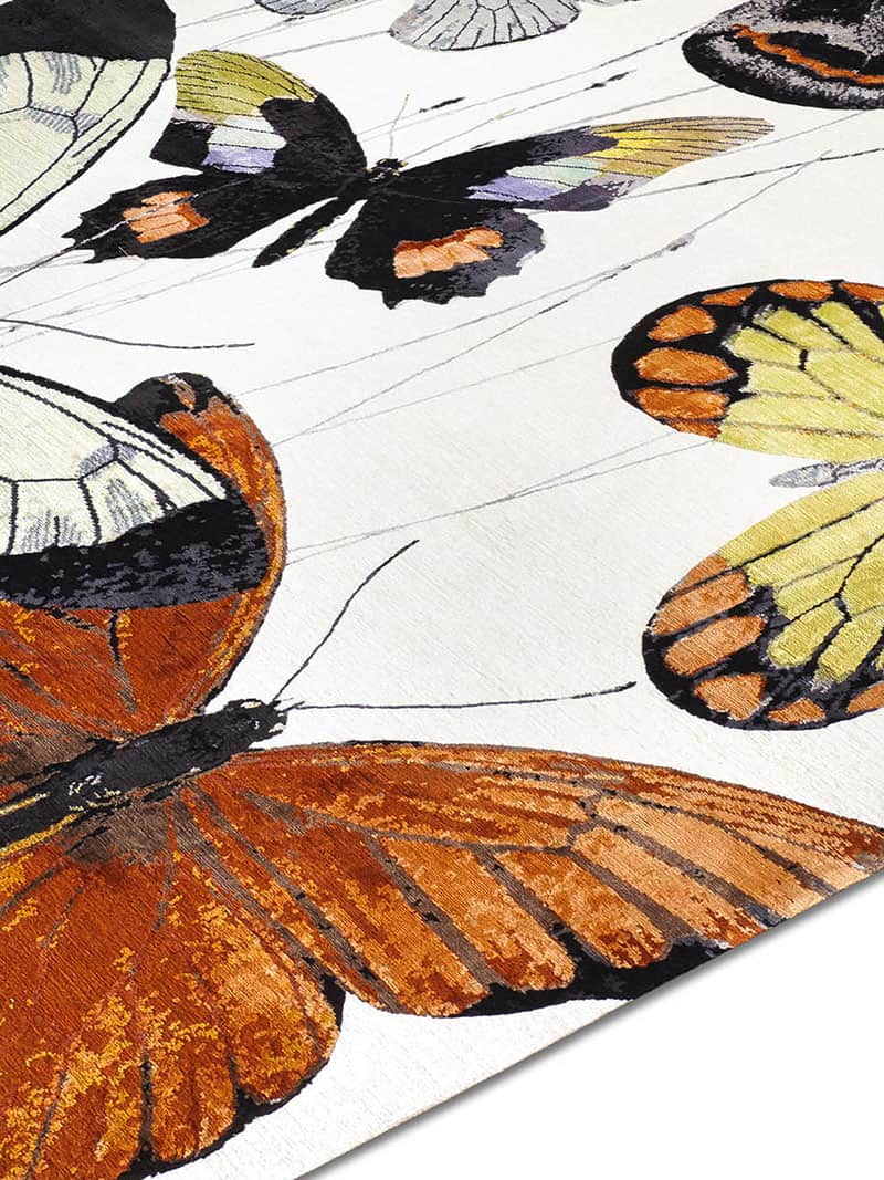 Tapis tissé main Butterfly | Taille: 250 × 300 cm
