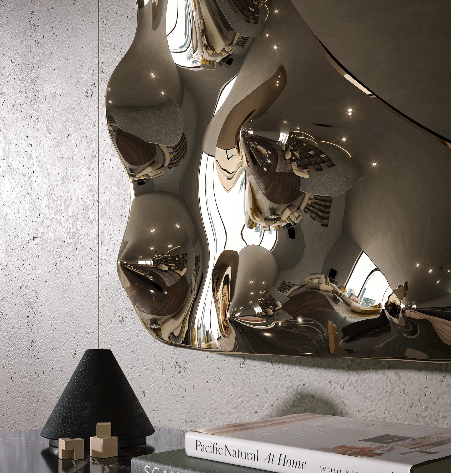 Miroir mural Afrodite maxi