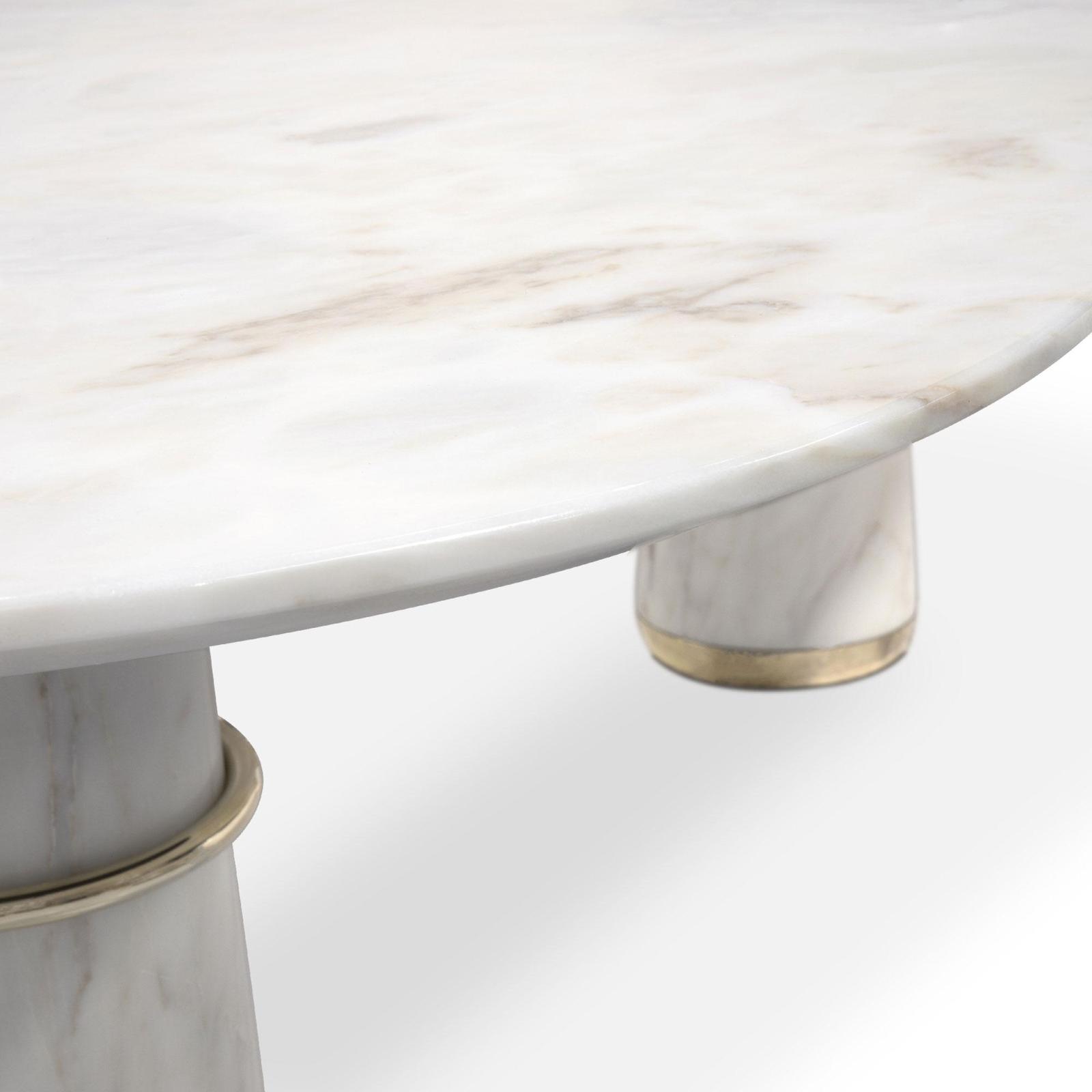 Marmeren eettafel
