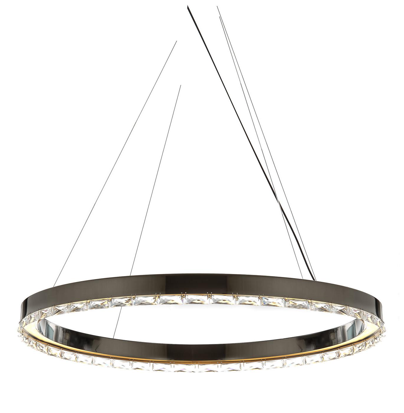 Asfour kristallen LED ring hanglamp