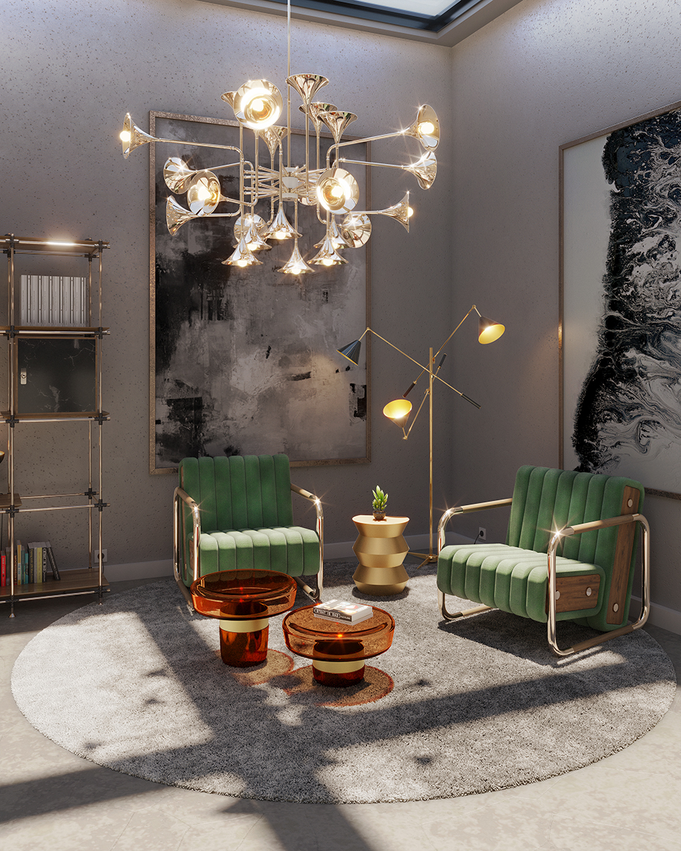 Lampadaire Crooner - 15