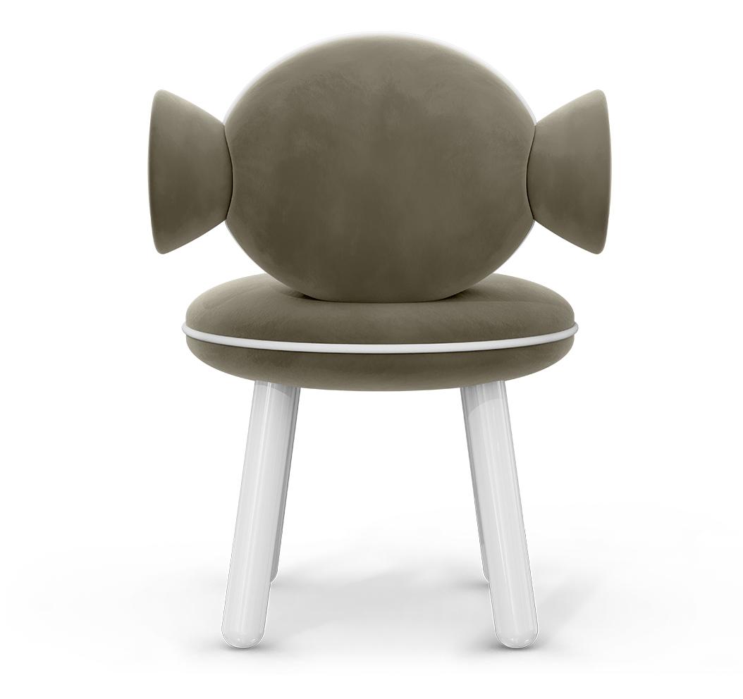 Petit pouf-chaise Lolly