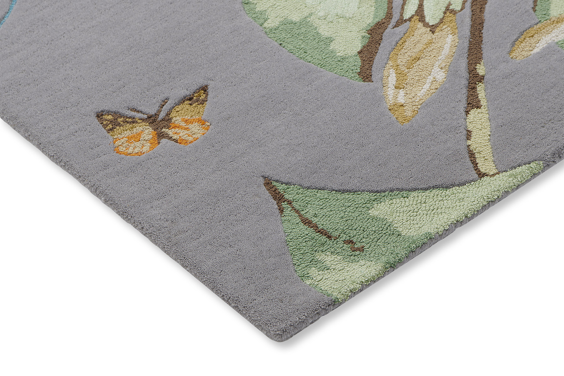 Hummingbird grijs tapijt | Maat: 120 × 180 cm