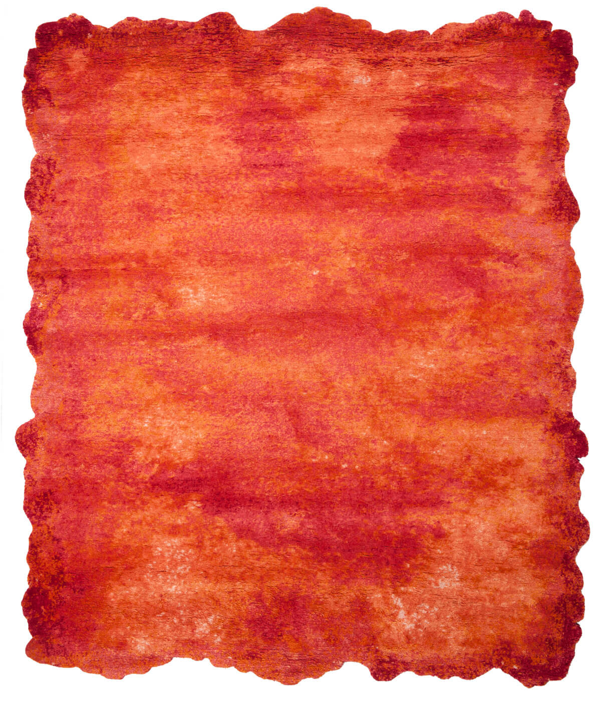 Riot rood tapijt | Maat: 200 × 300 cm