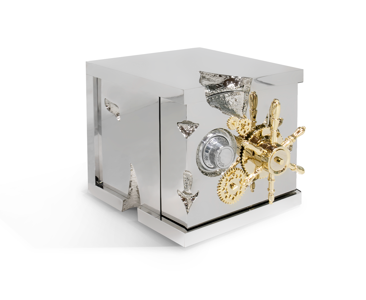 Coffre-fort à bijoux Tycoon argent