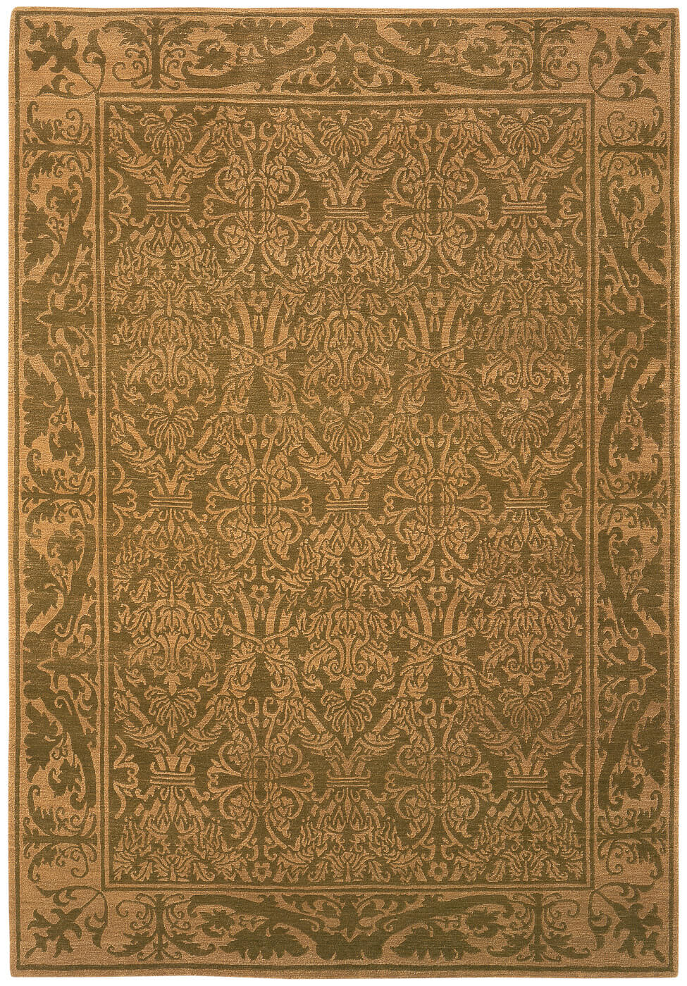 Alcaraz goud vloerkleed | Maat: 200 × 300 cm