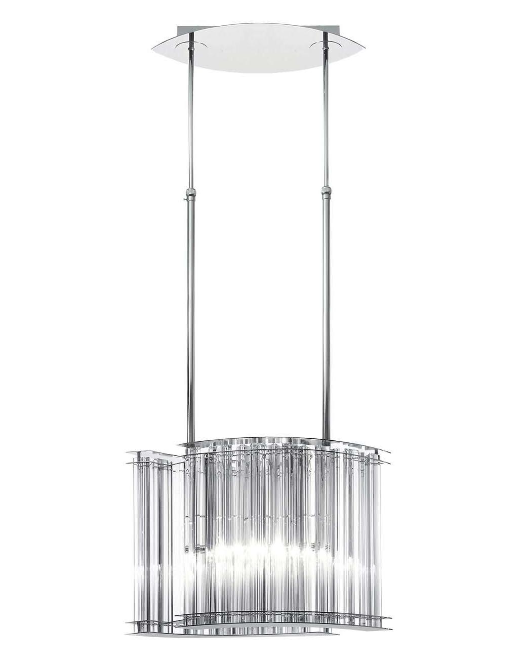 Lustre en verre de Murano