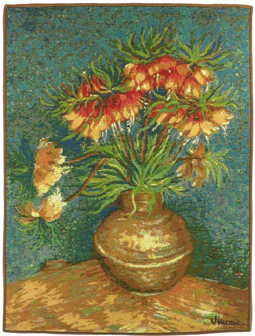 Lelies boeket van Van Gogh wandtapijt