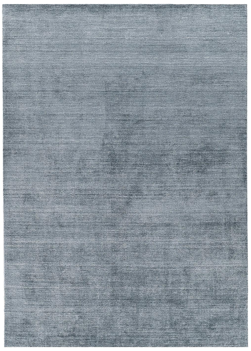 Blue bamboezijde tapijt | Maat: 200 × 250 cm