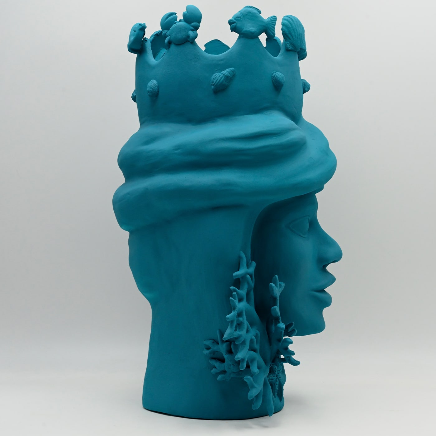 Sculpture artisanale pétrole Moorkop