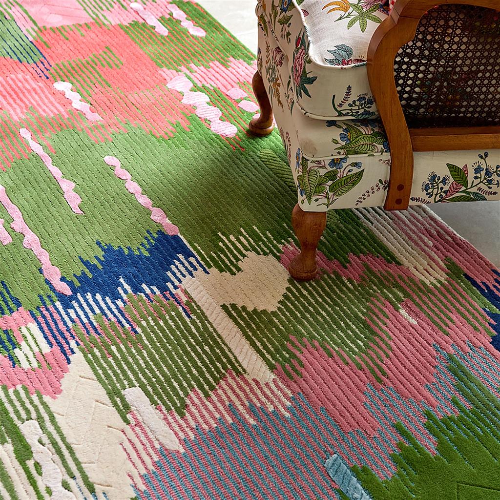 Tapis Wilderness péridot/émeraude