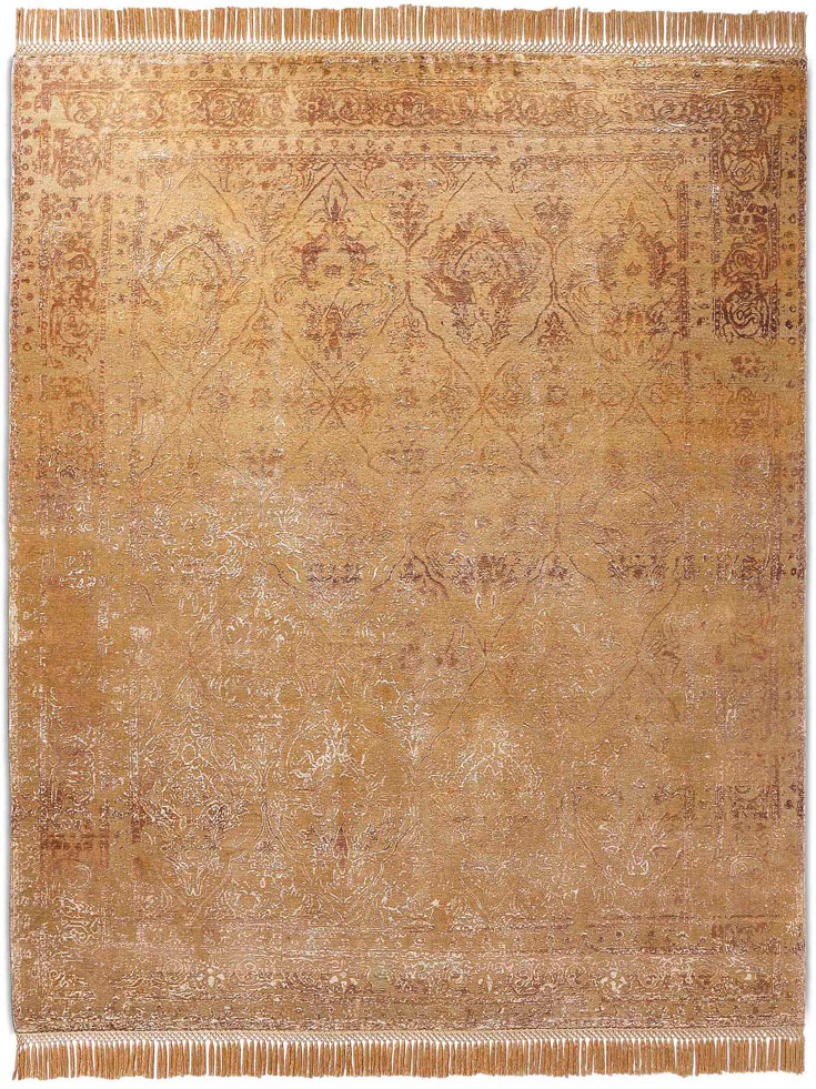Zero Pile handgemaakt luxe tapijt | Maat: 365 × 457 cm