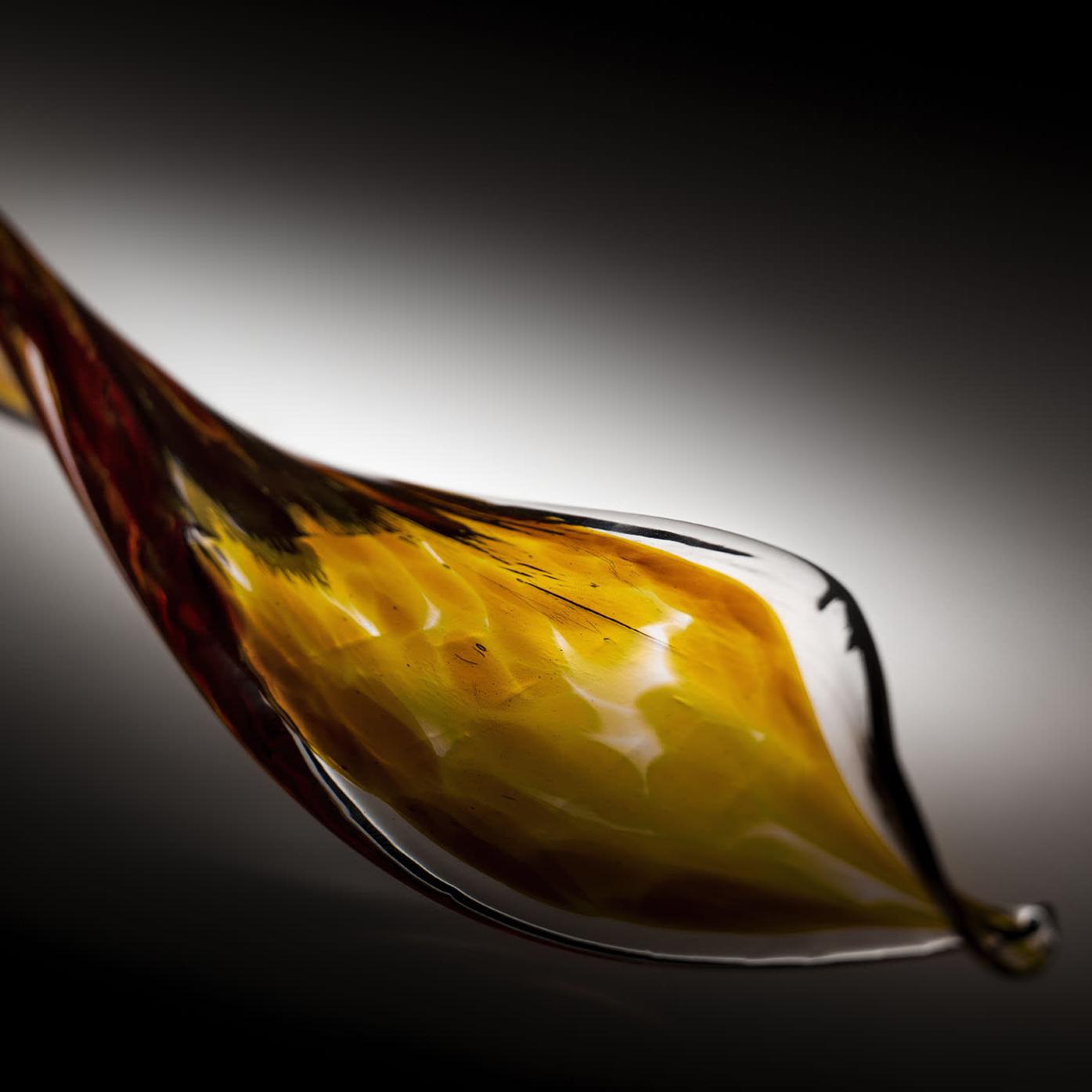 Suspension Murano Leaves 15 lumières