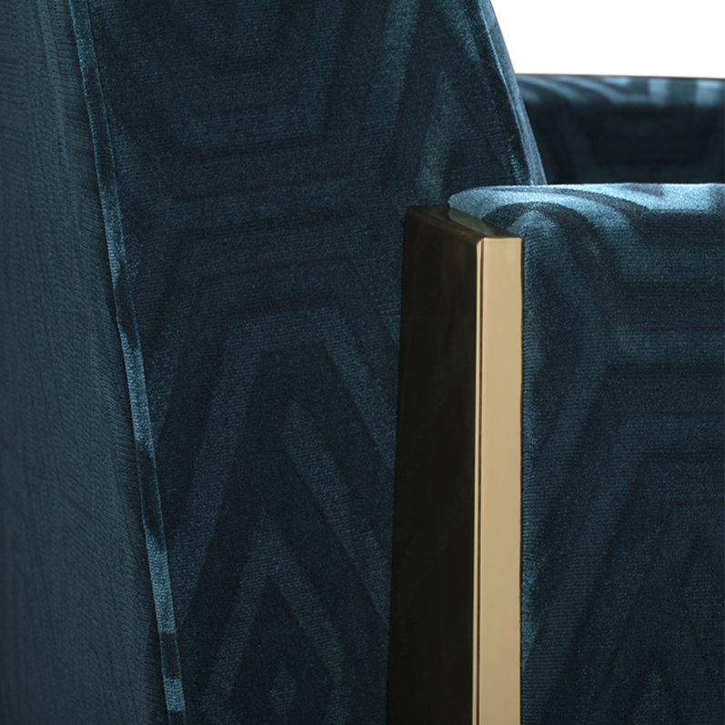 Fauteuil lounge Daphne