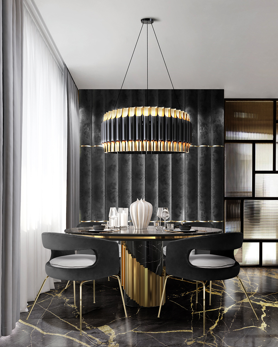 Suspension Bold ronde