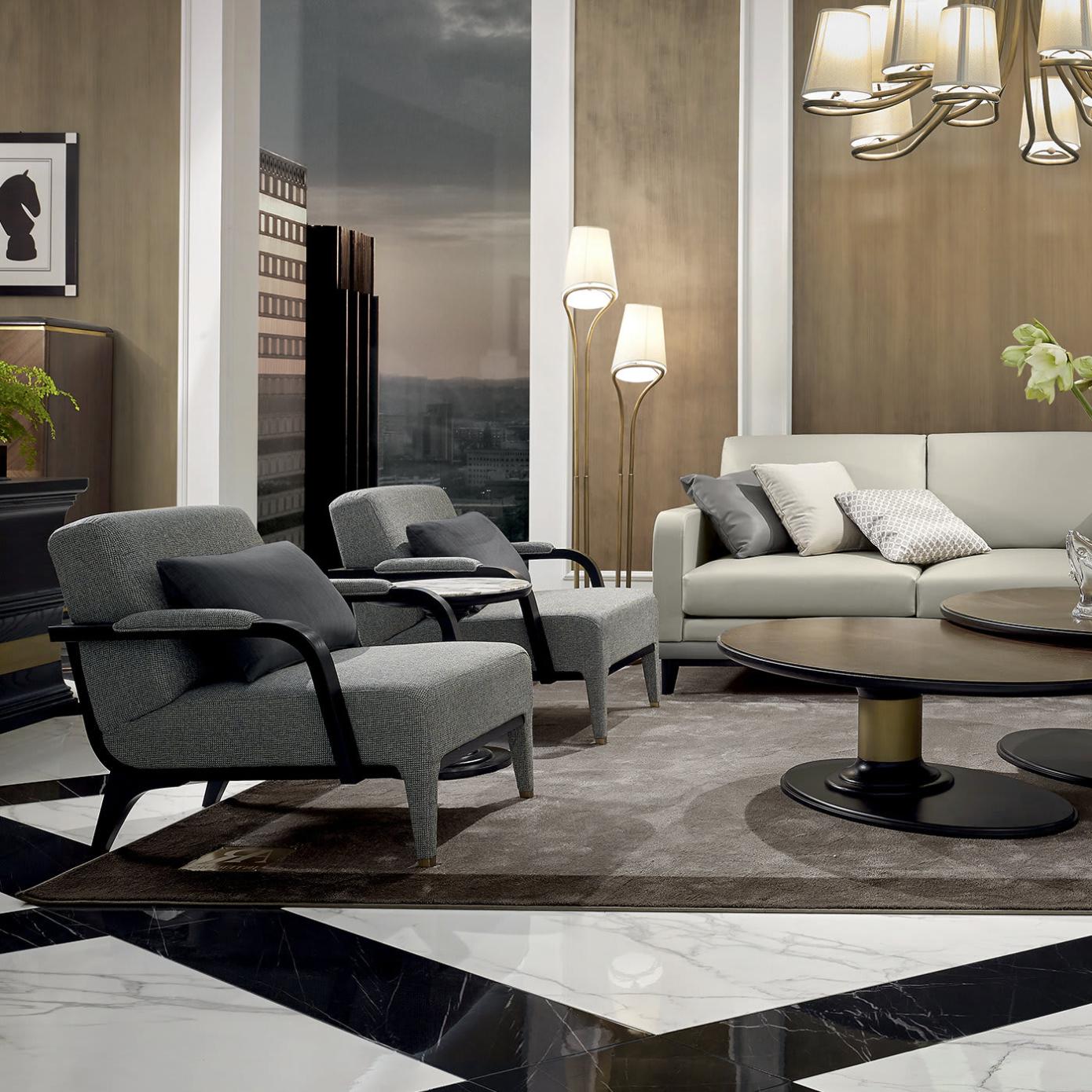 Fauteuil italien haut de gamme Dilan