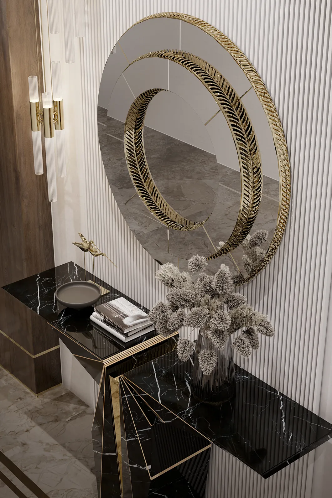 Regal wandspiegel - 2