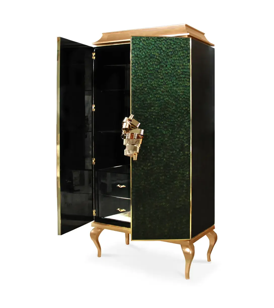 Mirage pauwenveren armoire
