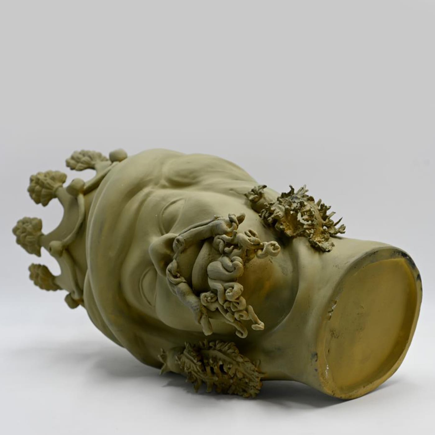 Moorkop pistache sculptuur