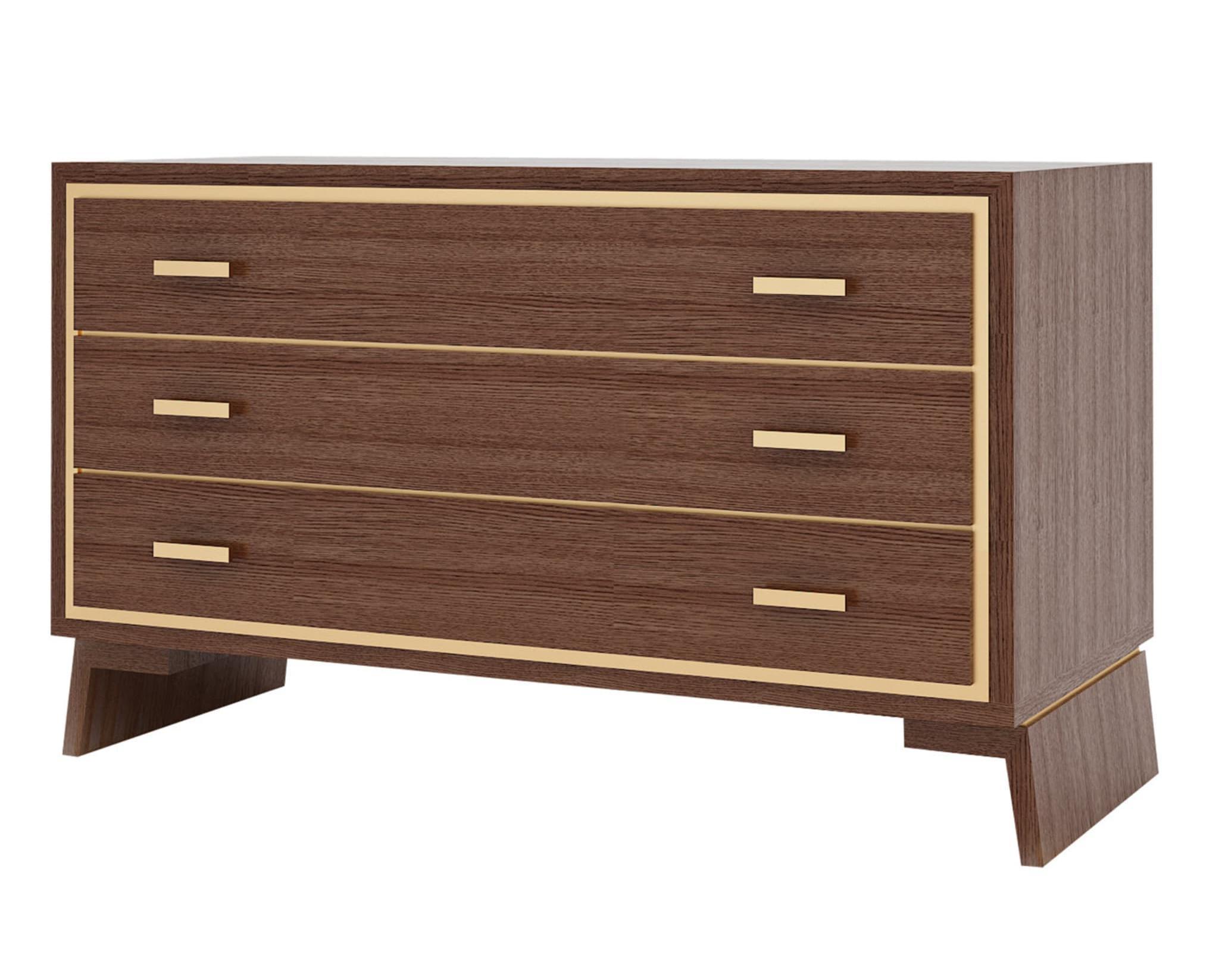 Hamptons handgemaakte houten ladekast