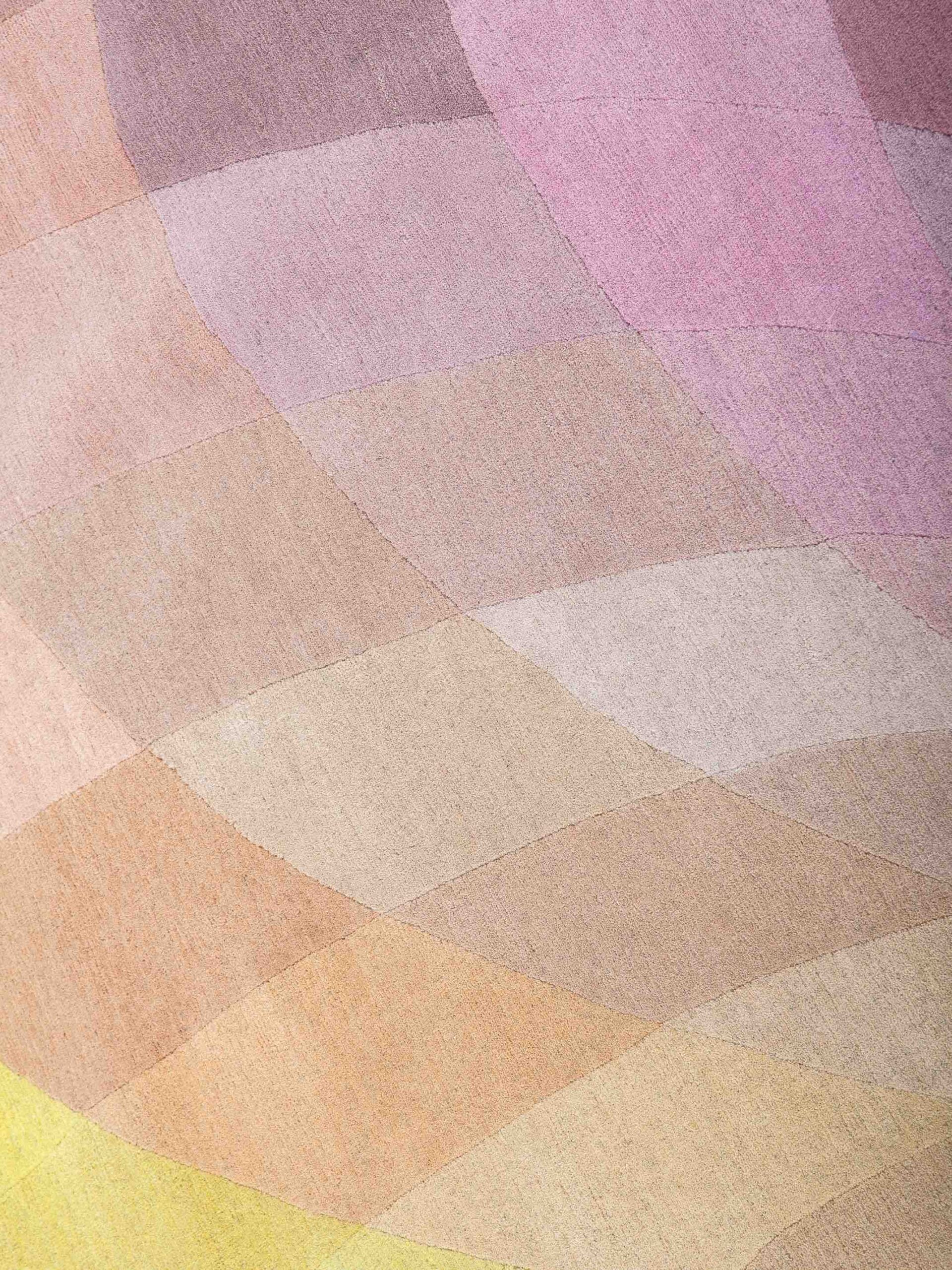 Spin 2 rond designer vloerkleed
