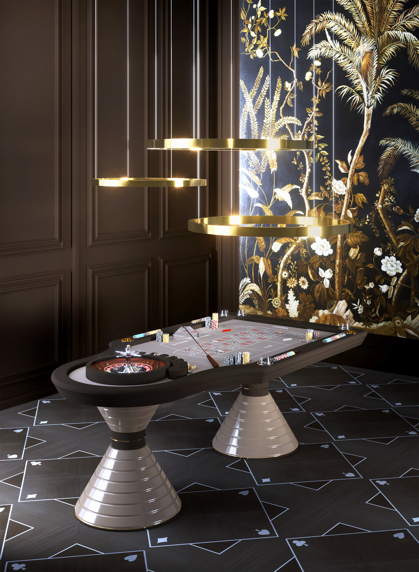Table de Roulette Montecarlo