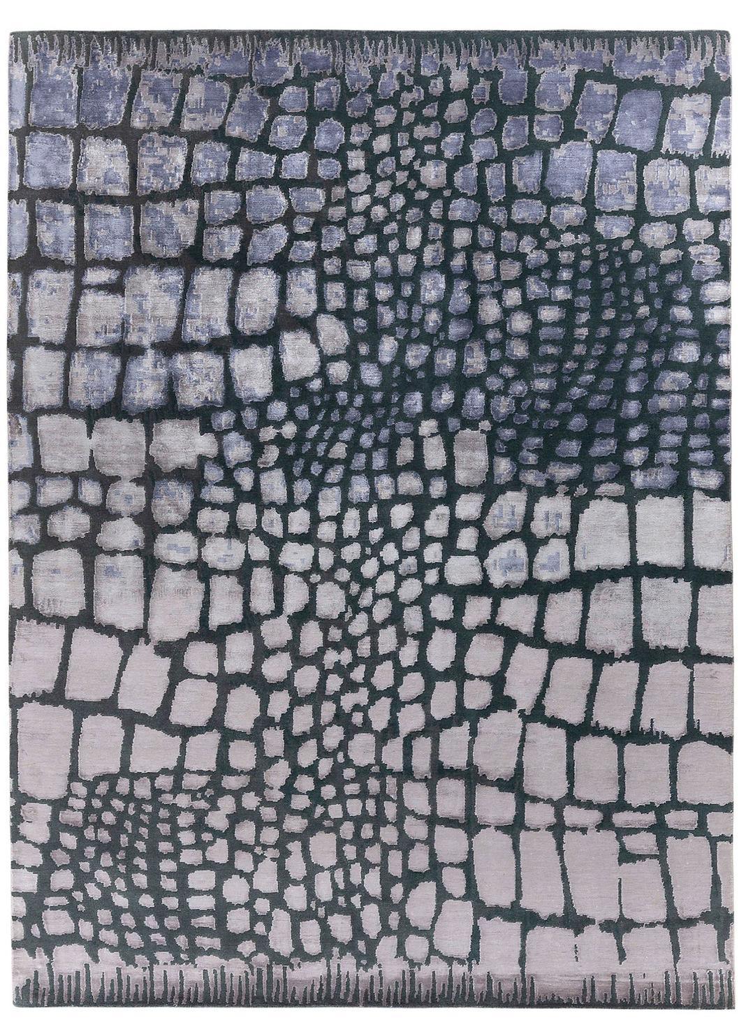 Hand-geknoopt designer tapijt | Maat: 170 × 240 cm