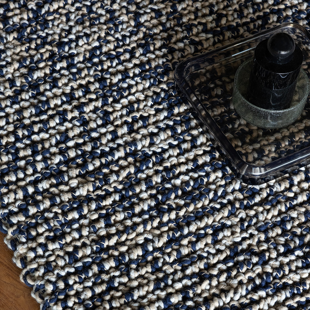 Nest inkt vloerkleed | Maat: 200 × 300 cm