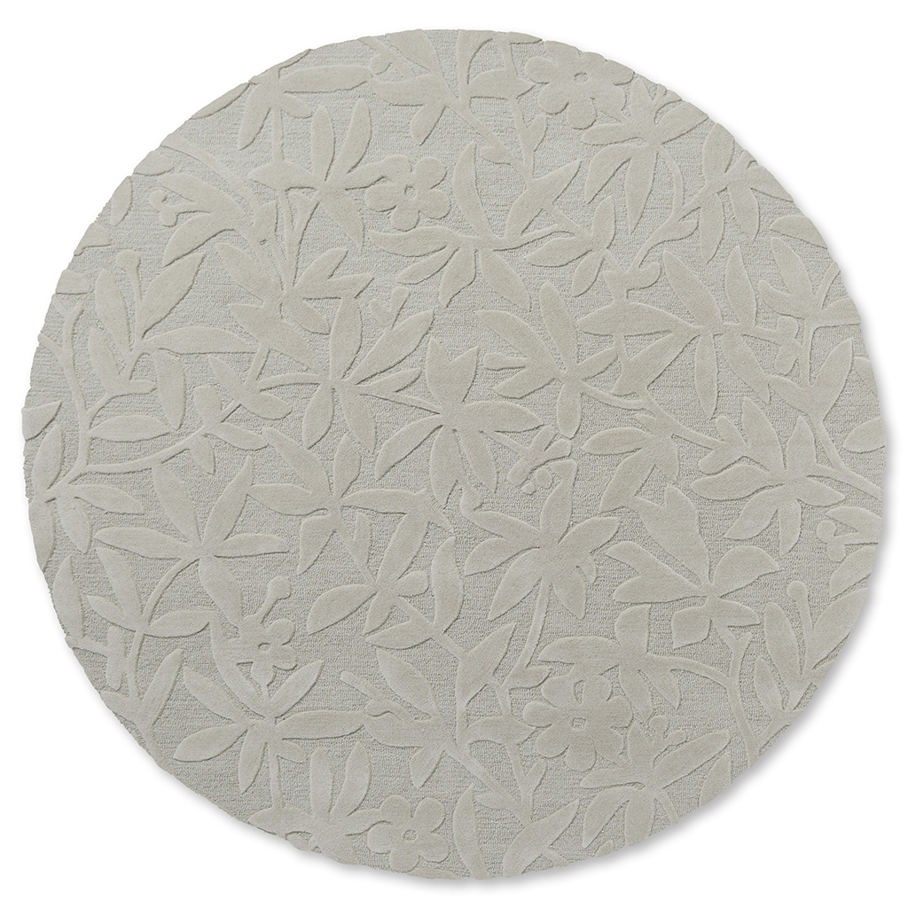 Cleavers naturel rond vloerkleed | Maat: Ø 150 cm