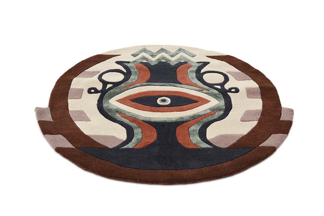 Zodiac Waterman rond vloerkleed