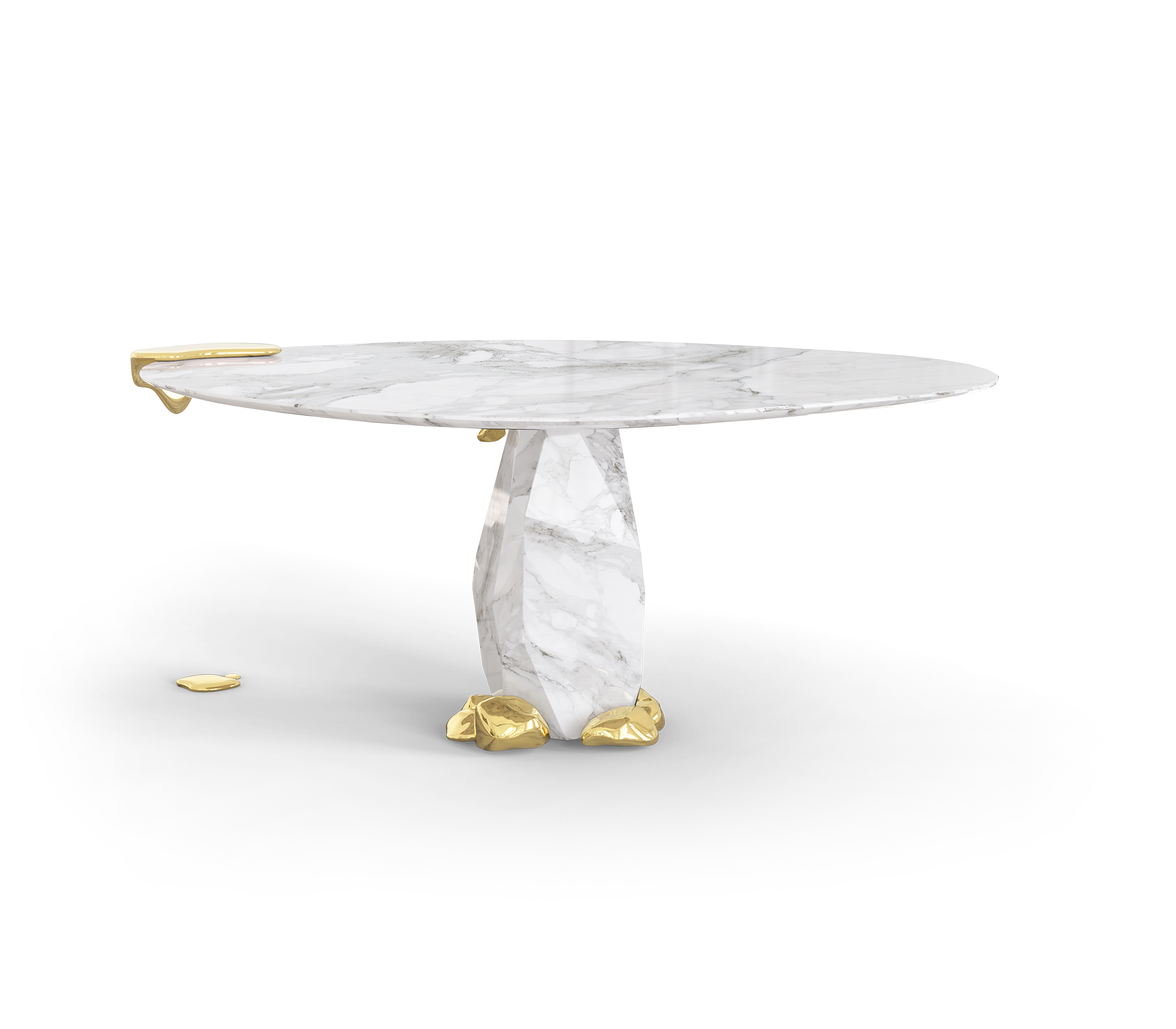 Luxe diamanten eettafel