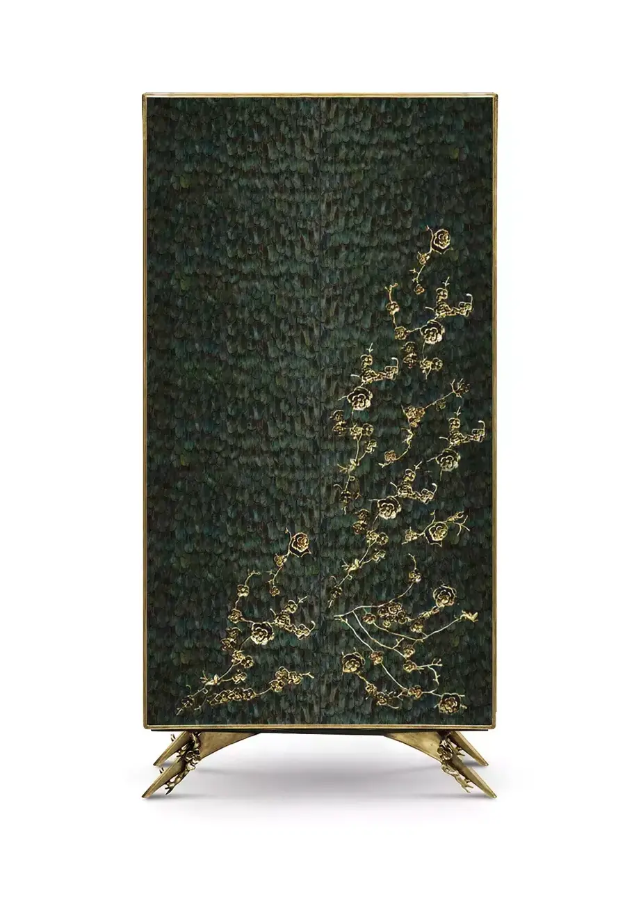 Mirage pauwenveren armoire